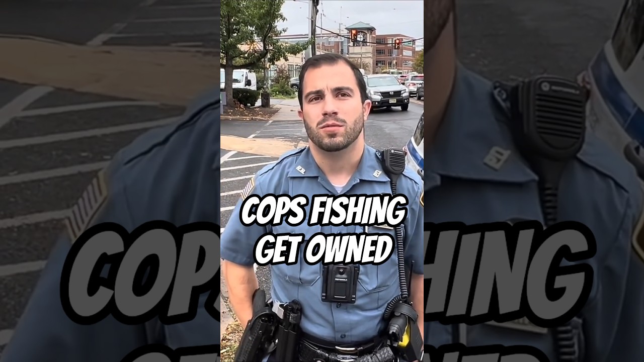 Idiot Cops Fishing Get Owned! Cops Want to Retaliate! First Amendment Audit 