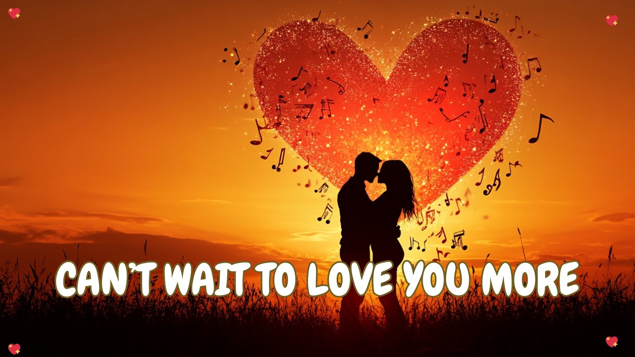 💕 Can’t Wait to Love You More 💖 A Heartfelt Romantic Anthem 🎶 🎶