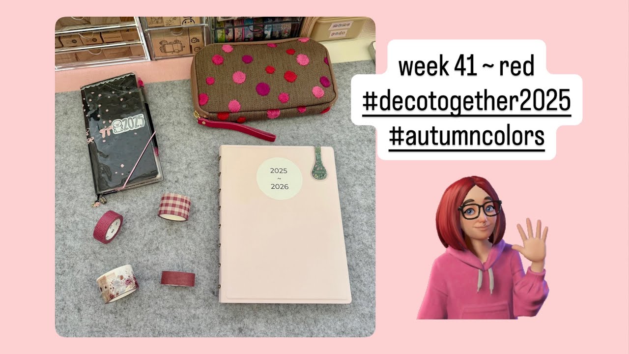 week 41 - #decotogether2025  - autumncolors - red