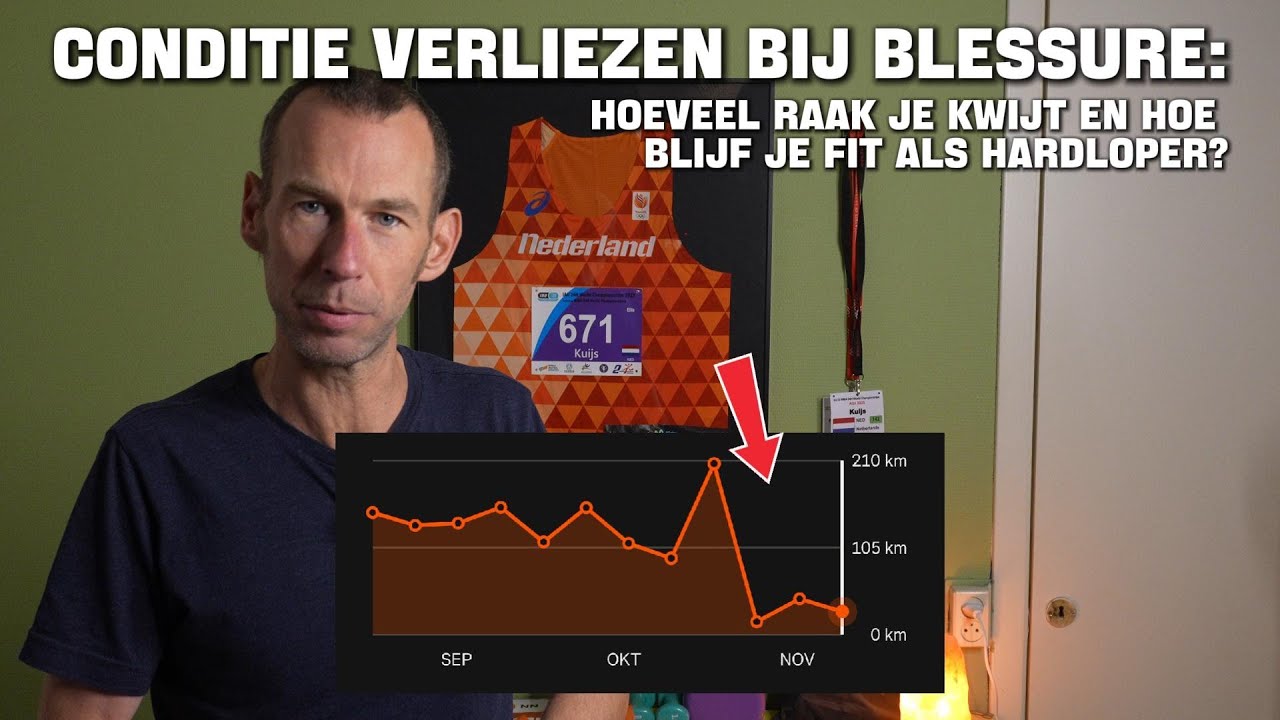 Conditie verliezen bij blessure: Hoeveel raak je kwijt en hoe blijf je fit als hardloper?