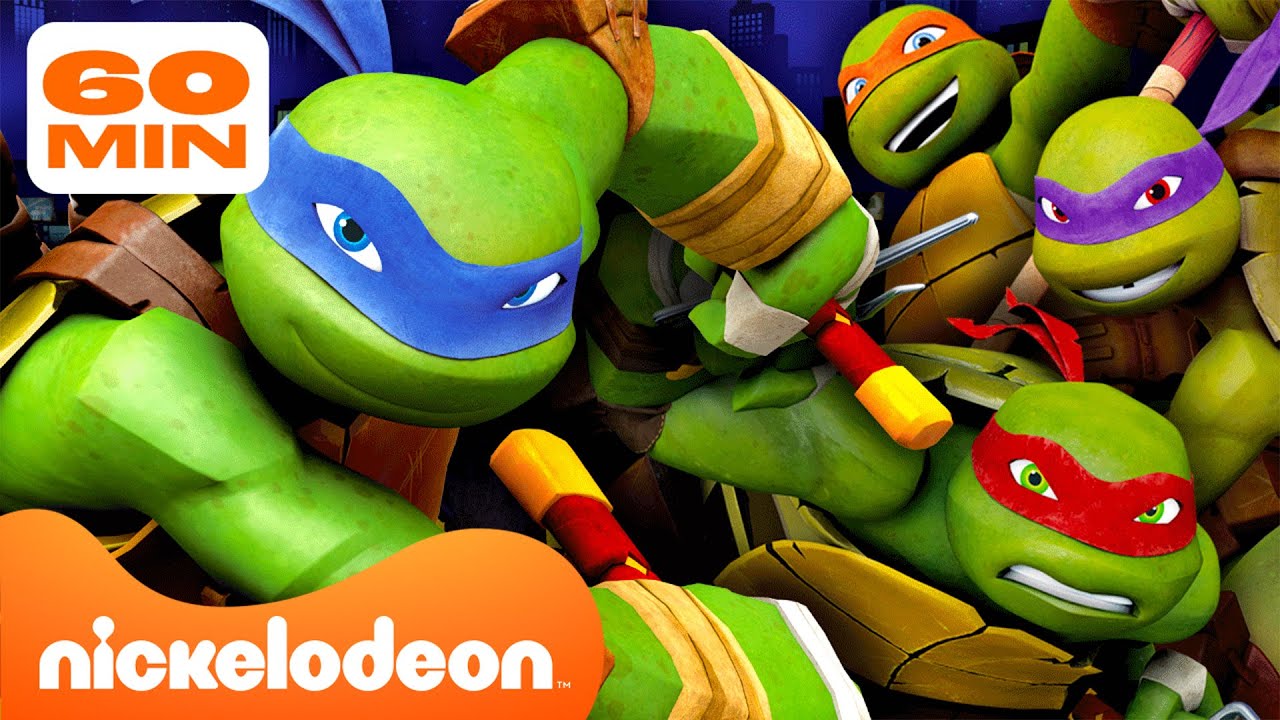 TMNT | 60 minut najlepszych walk Leo z drugiego sezonu Wojowniczych Żółwi Ninja (2012)! ⚔️🔵