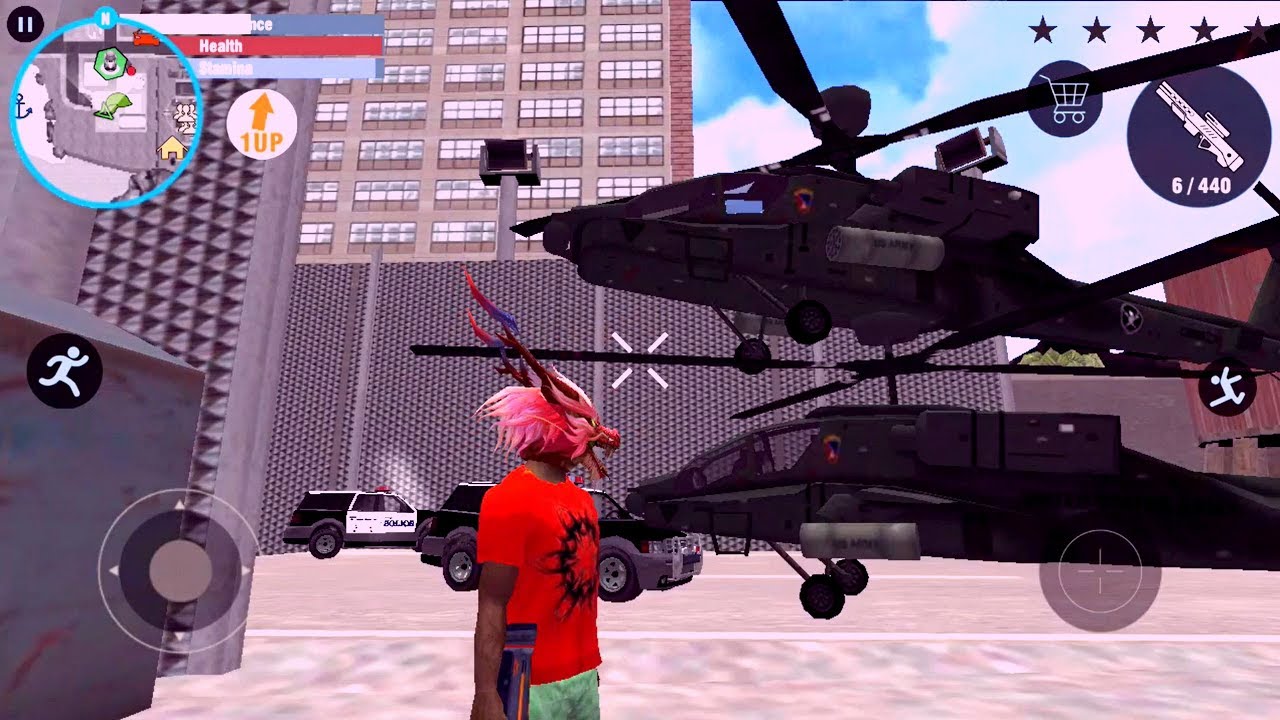 ► Real Dragon Gangster Crime | Helicopter Escape Under the Sea Android Gameplay