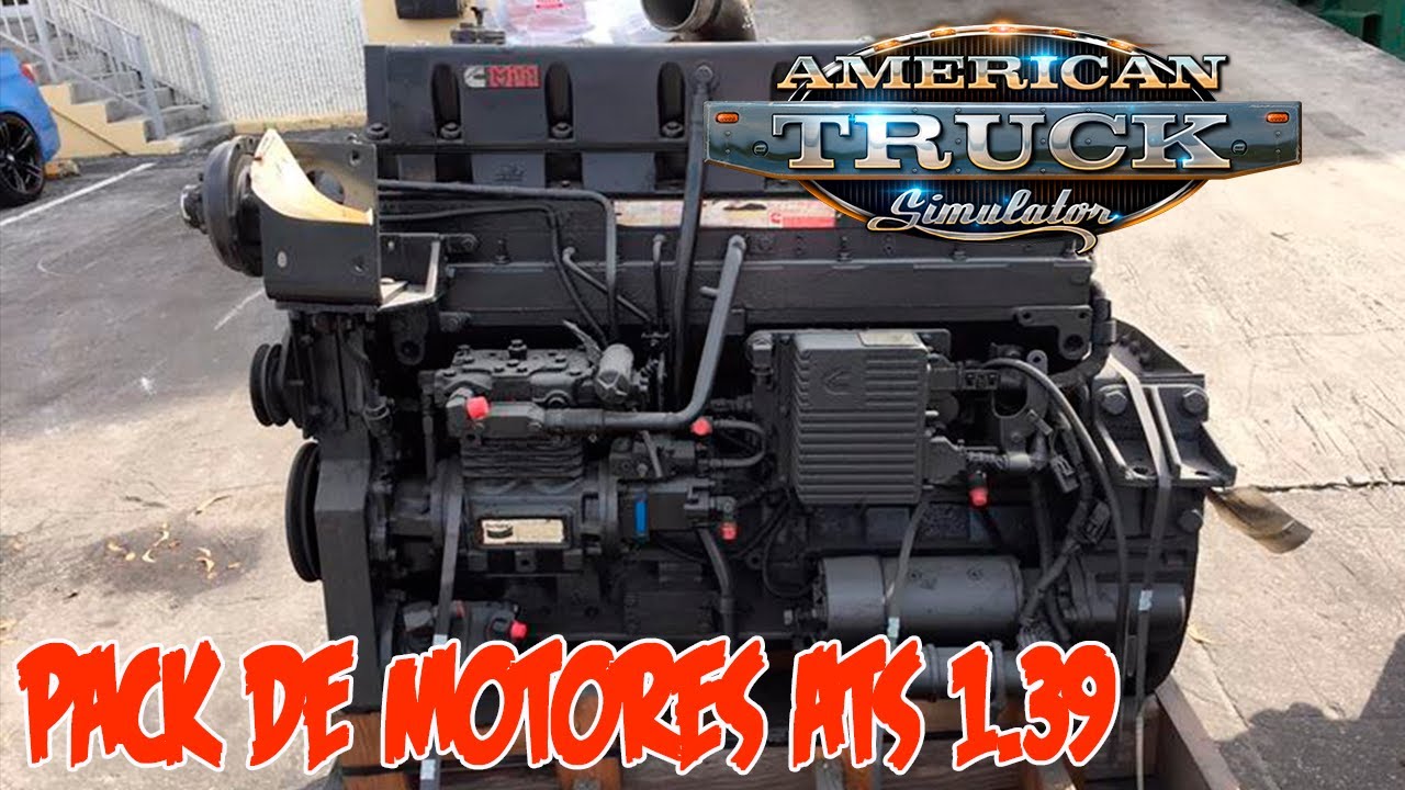 Pack de motores para ATS 1.39│Como adaptar un pack de motores a nuestros camiones ATS 1.39│Mods ATS