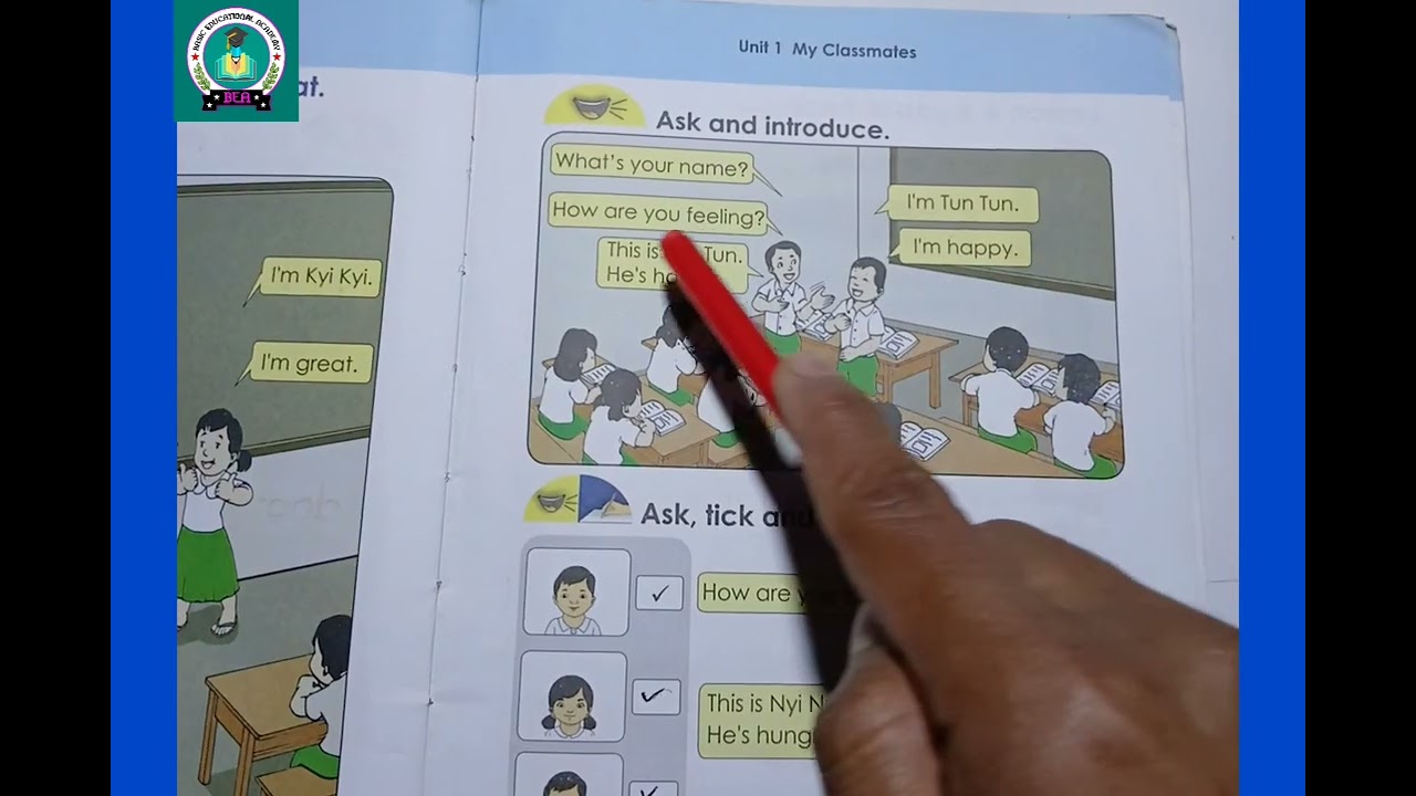 Grade-2 English Myanmar New Curriculum 