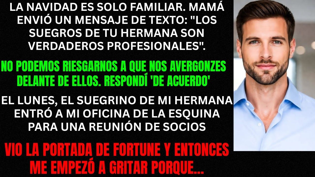 Mamá dijo “No vengas a Navidad” — Lo que pasó al día siguiente sorprendió a todos