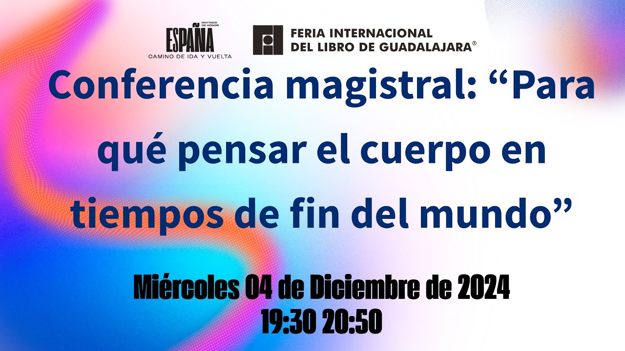 Conferencia magistral 