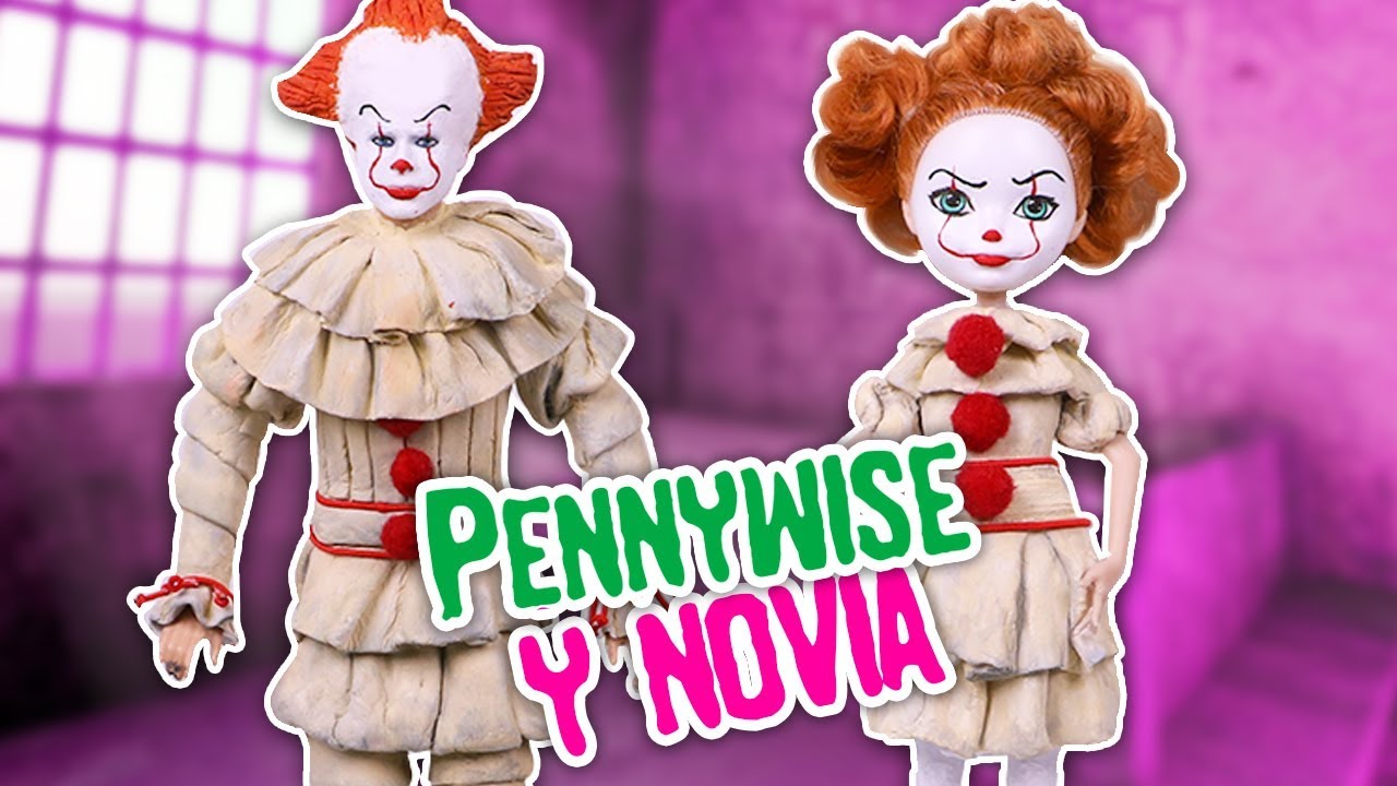 🤡 ESO el PAYASO DIABOLICO Pennywise y su ESPOSA 🎈 Juguetes y Transformaciones Fantásticas