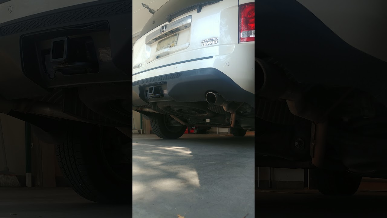 2012 Honda Pilot Touring - Muffler Delete - Cold Start/Revs