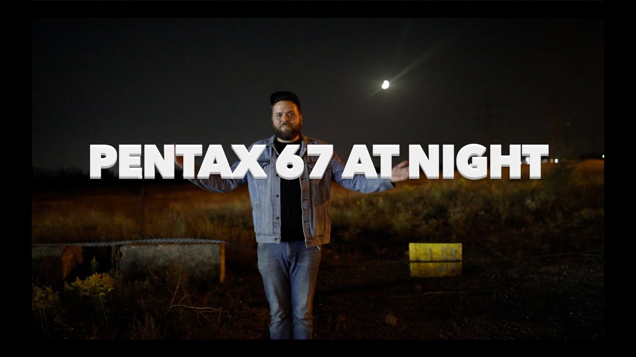 Pentax 67 at Night
