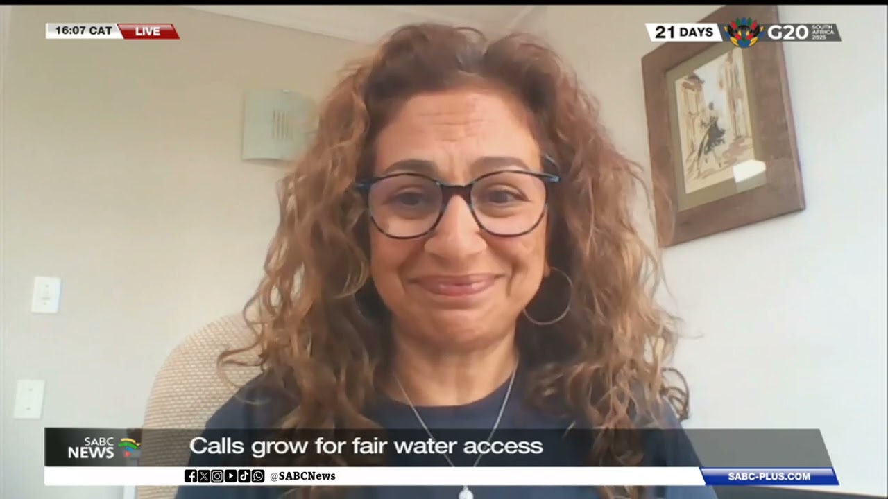 Is Johannesburg's water crisis reaching a breaking point? - In conversation with Dr. Ferrial Adam