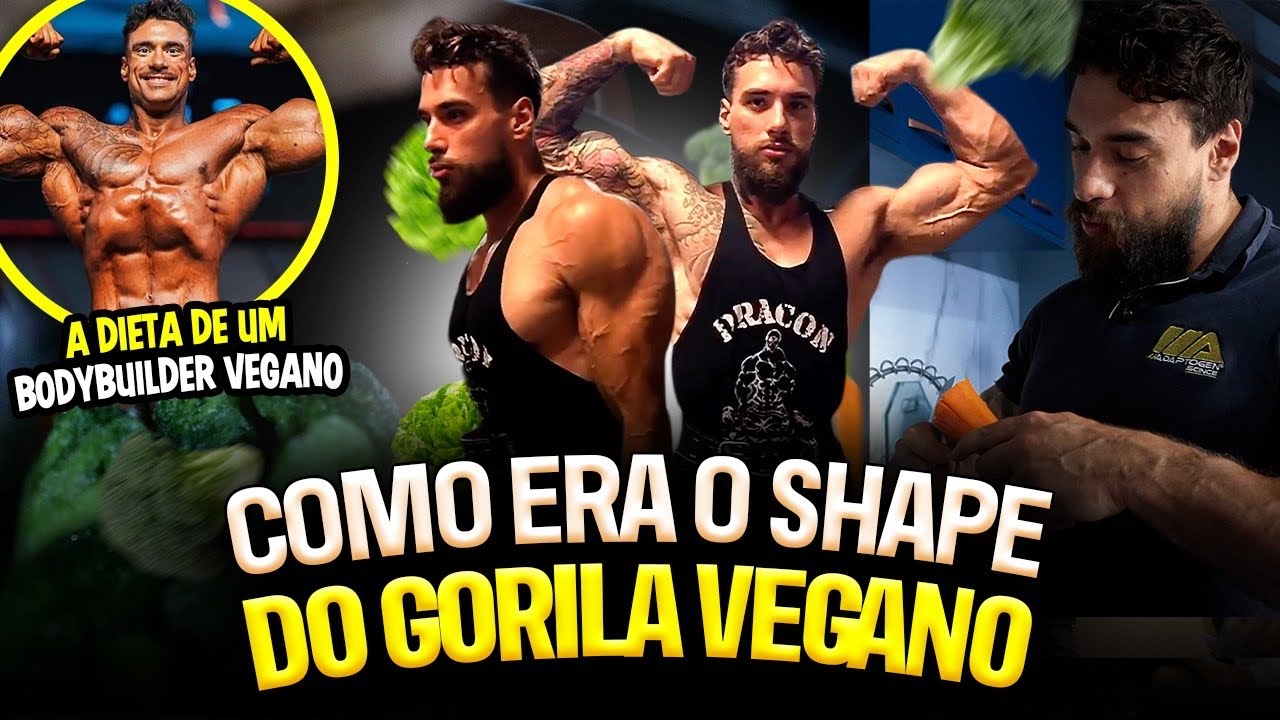 J&Uacute;LIO GORILA CONTA COMO FOI MORAR NA ACADEMIA E SUA FASE VEGANO