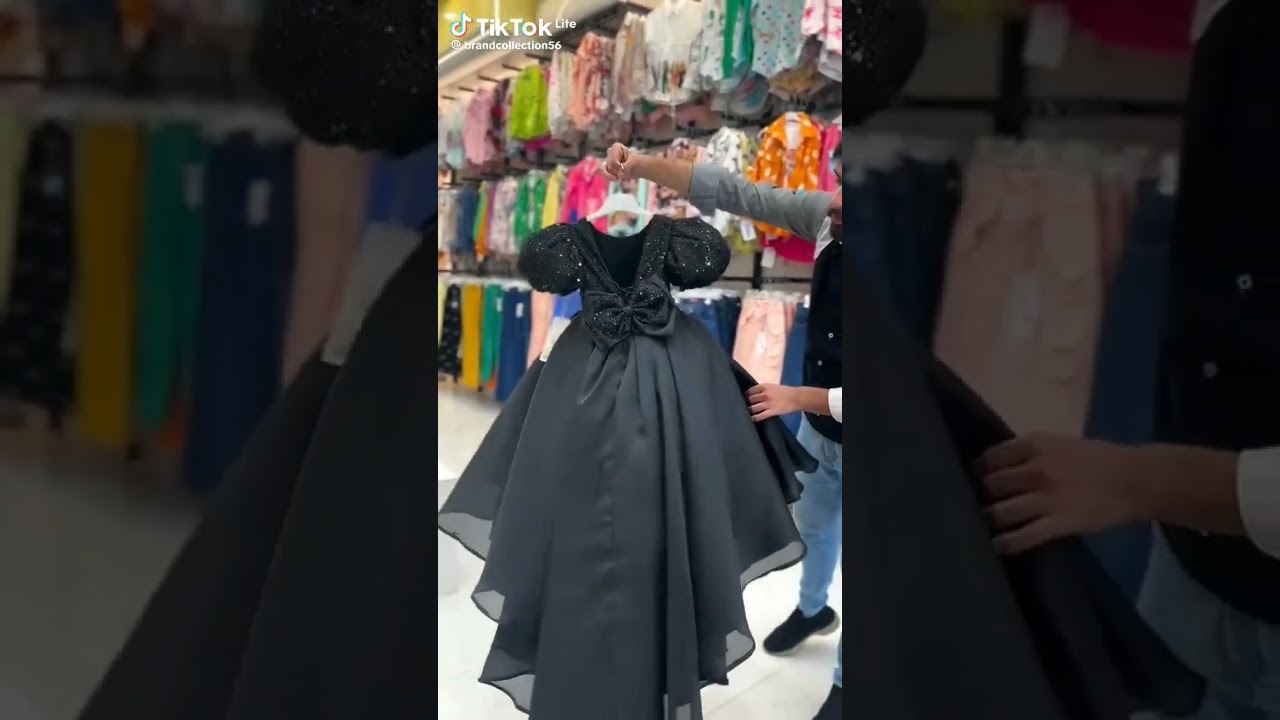 black tel frock 