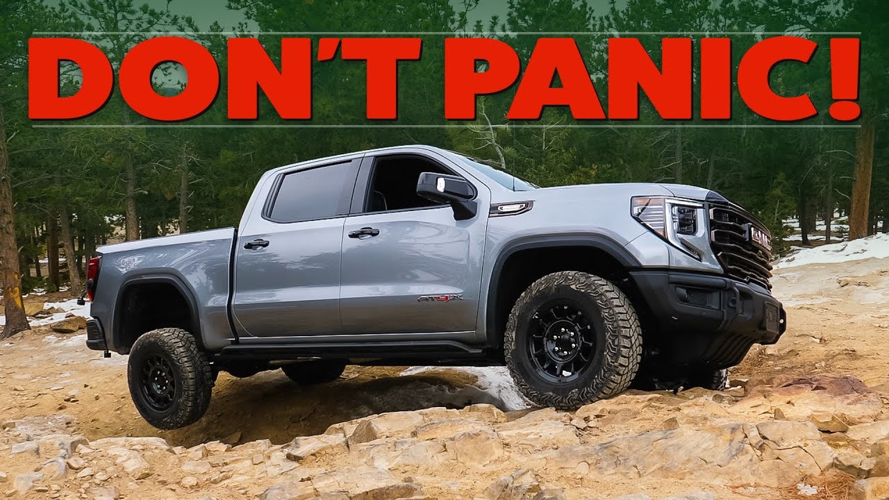 ЛУЧШИЙ внедорожный грузовик? Новый GMC Sierra 1500 AT4X AEV покоряет скалы Razor!
