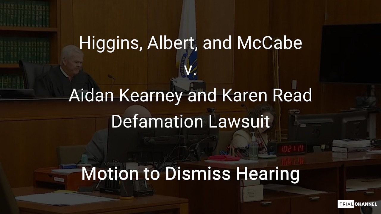 H.A.M. v. Karen Read & Aidan Kearney &mdash; Hearing on Motion to Dismiss | July 14, 2026