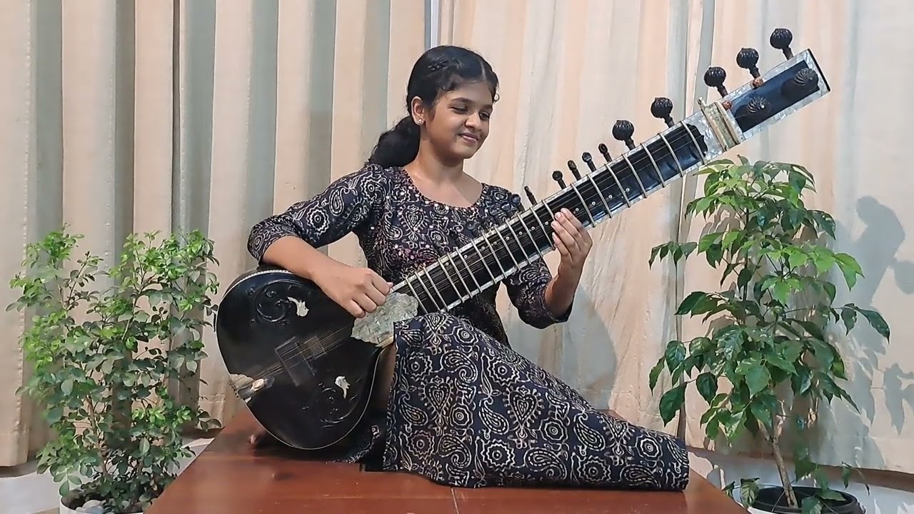 Sitar Vadan | Mrinalini Manoj | Raag Kirwani | Teen Taal | Druth