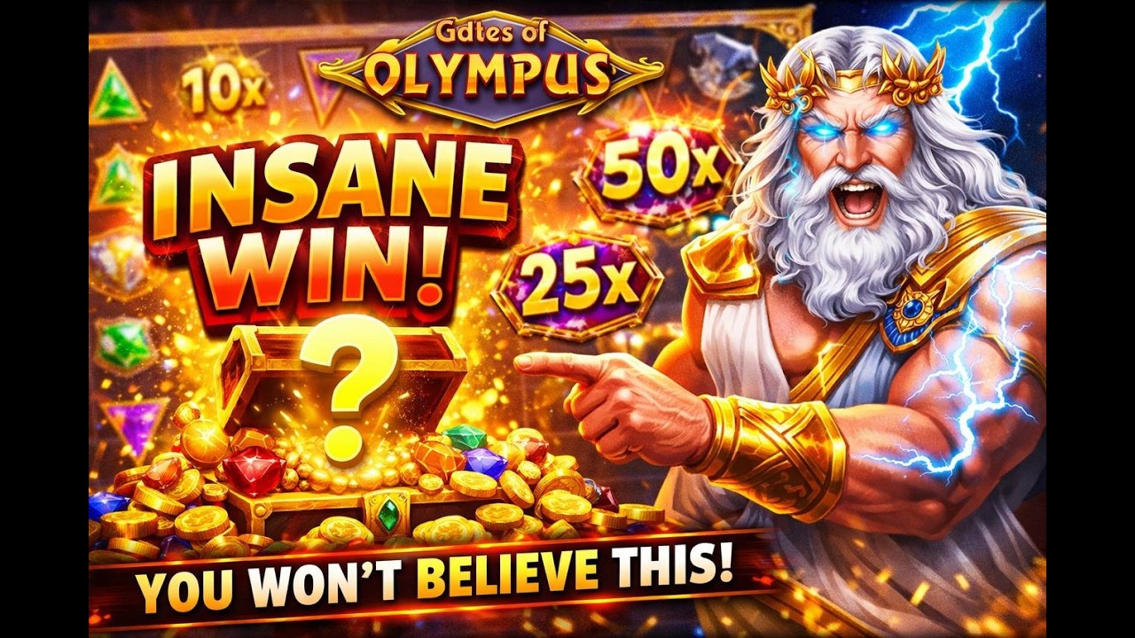 Zeus сошёл с ума в Gates of Olympus…