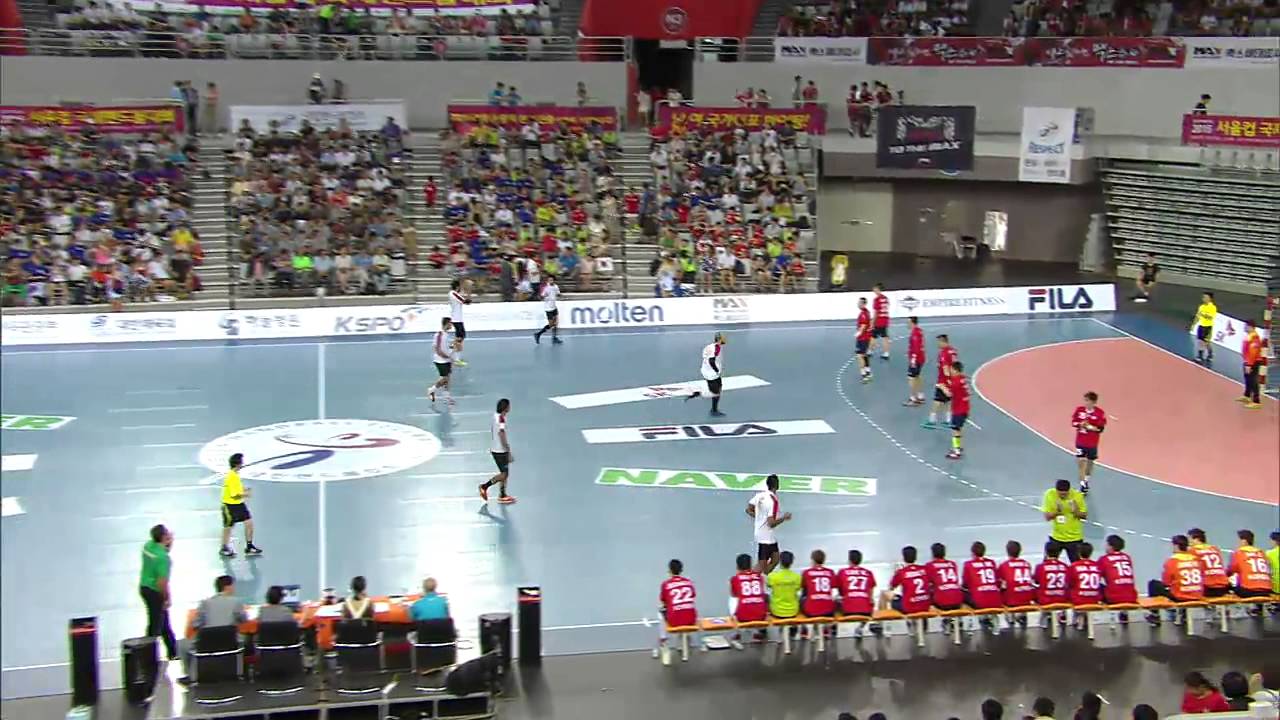 Egypt vs South Korea Handball friendly match - 15/8/2015