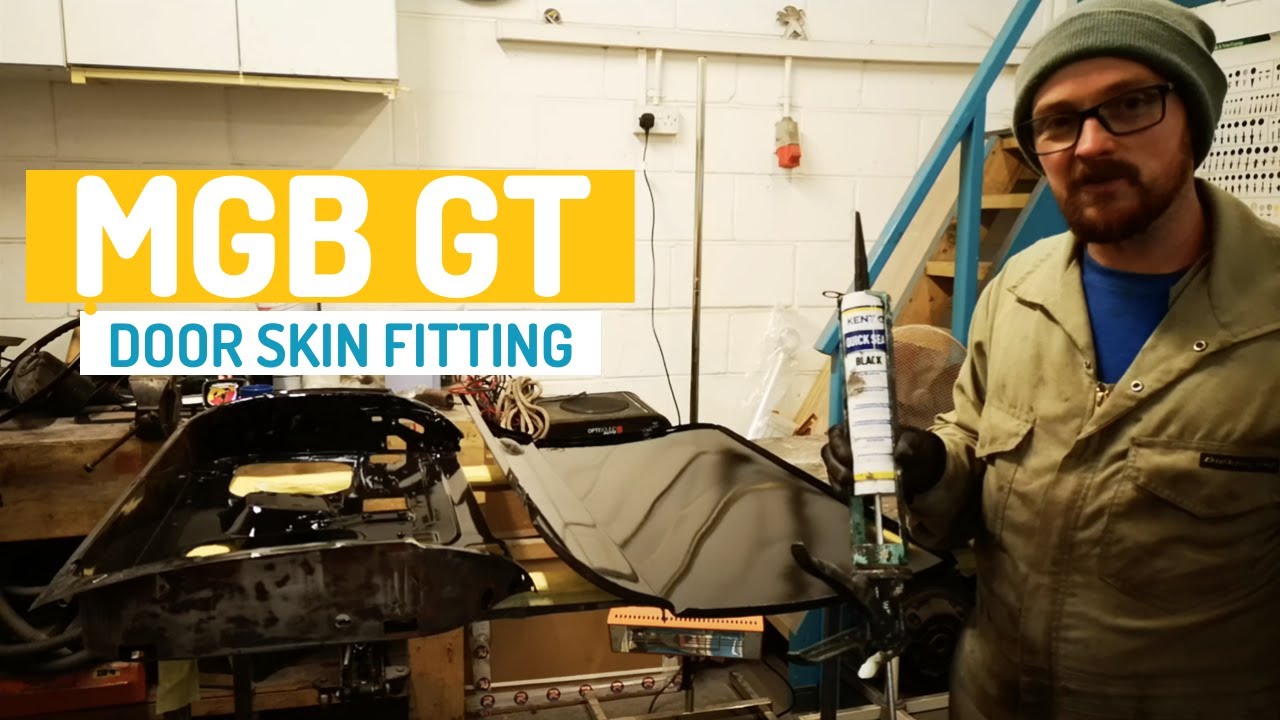 How to fit an MGB Door Skin - MGB GT Restoration