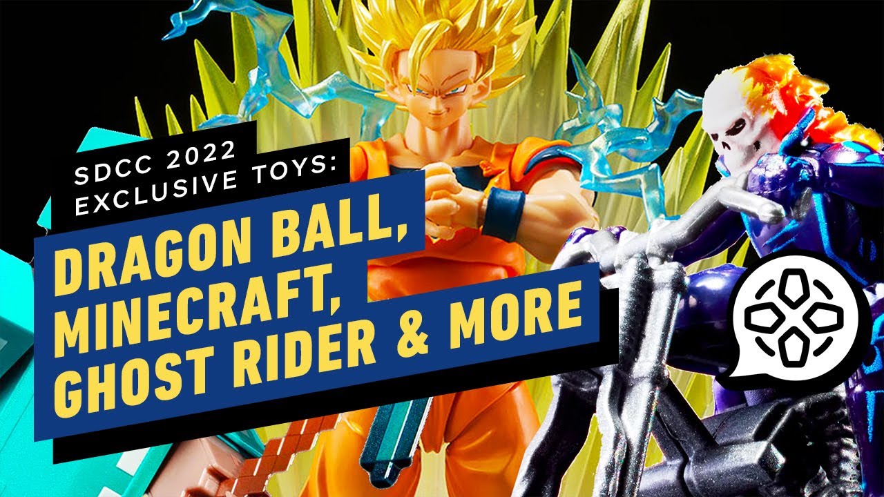 SDCC Exclusive Toys: Dragon Ball, Minecraft, Ghost Rider & More | Comic Con 2022