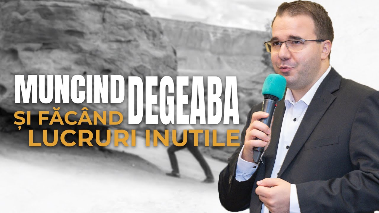 Andrei Bălulescu - Muncind degeaba și făcând lucruri inutile