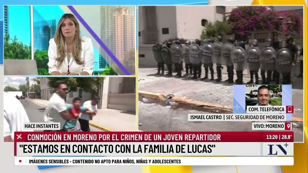 Conmoción en Moreno: reclamo de justicia terminó con al menos 15 detenidos