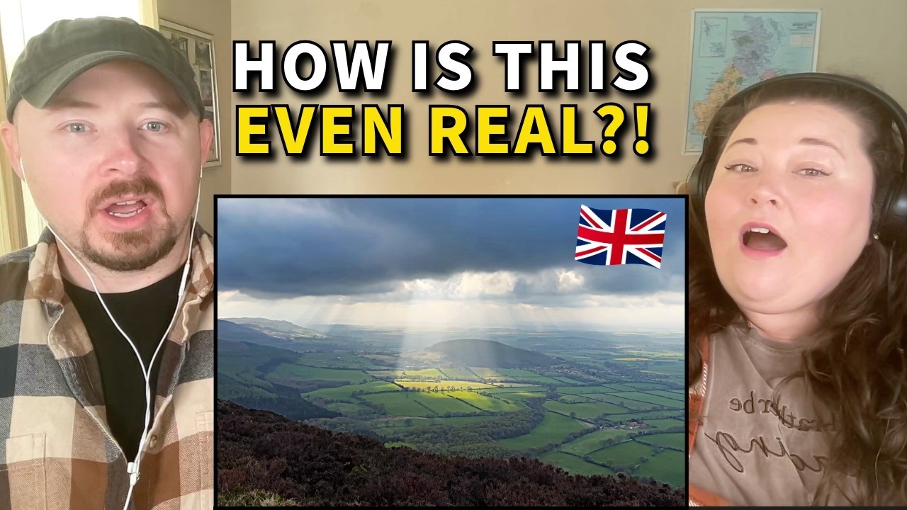 Americans React: England's Coast to Coast Walk – 182 Miles of STUNNING English Countryside!