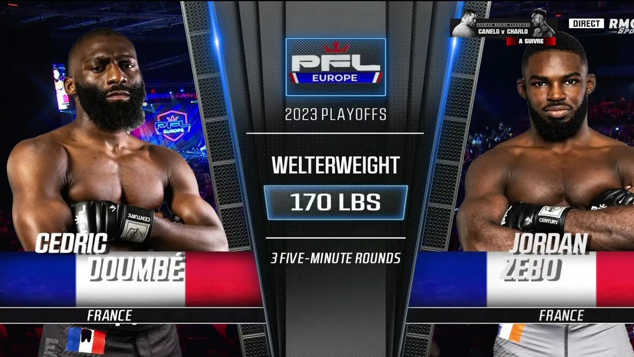 CÉDRIC DOUMBÉ x JORDAN ZEBO - FULL FIGHT PFL 30/09/2023