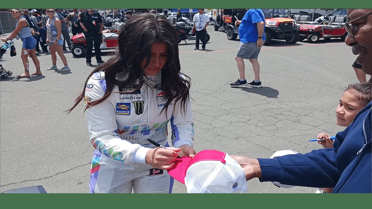 Nascar Sonoma Raceway autographs Saturday June 8th 2024