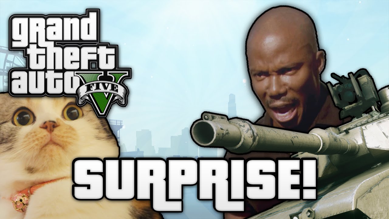 GTA V: SURPRISE MOTHERF#CKER! (GTA 5 Online Funny Moments)