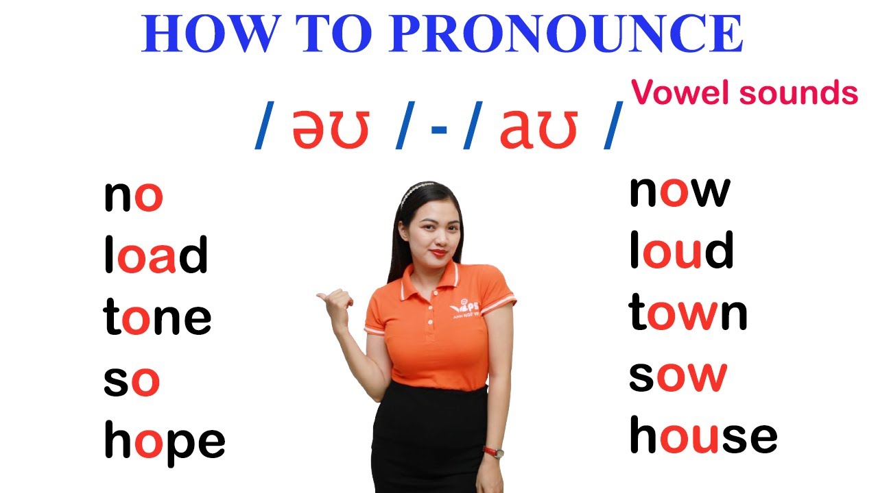 Как произносить звуки əʊ и aʊ в английском языке | Гласные звуки | IPA