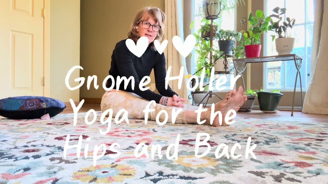 15 mins Gentle Yoga for Hips and Back