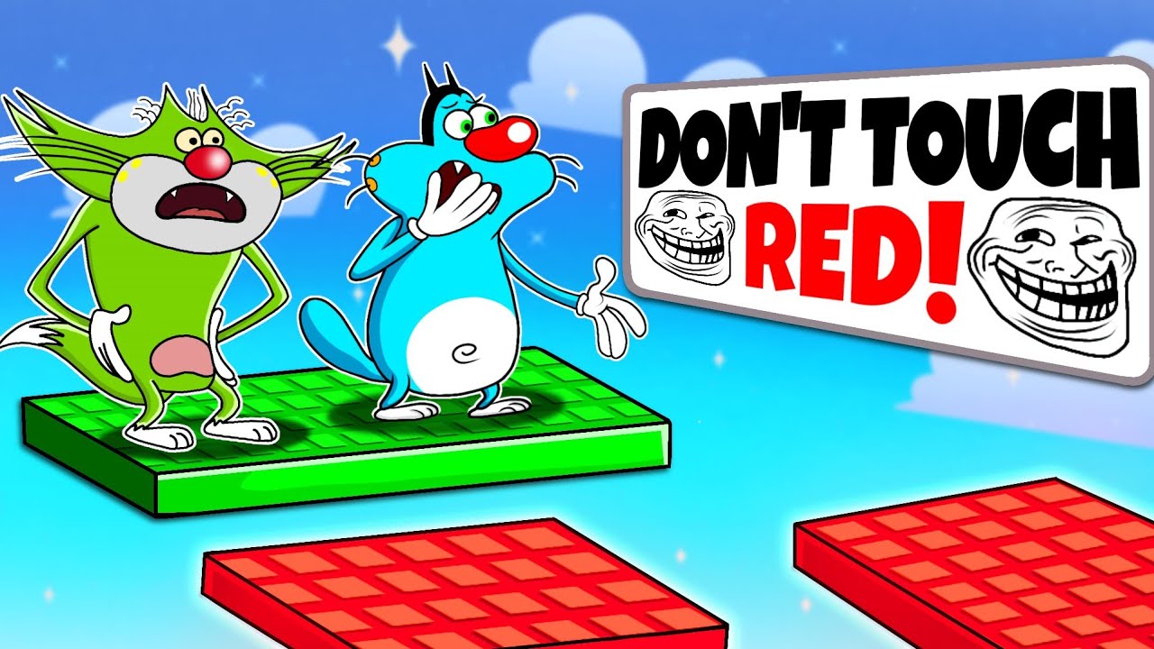 Roblox OBBY, But Oggy Got Trolled... Jack Raged!