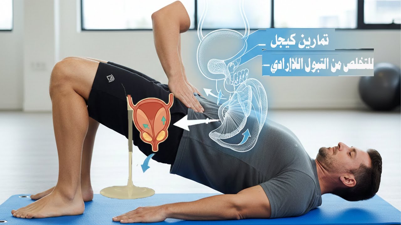 تمارين كيجل للتخلص من التبول اللاإرادي  تحكم في المثانة