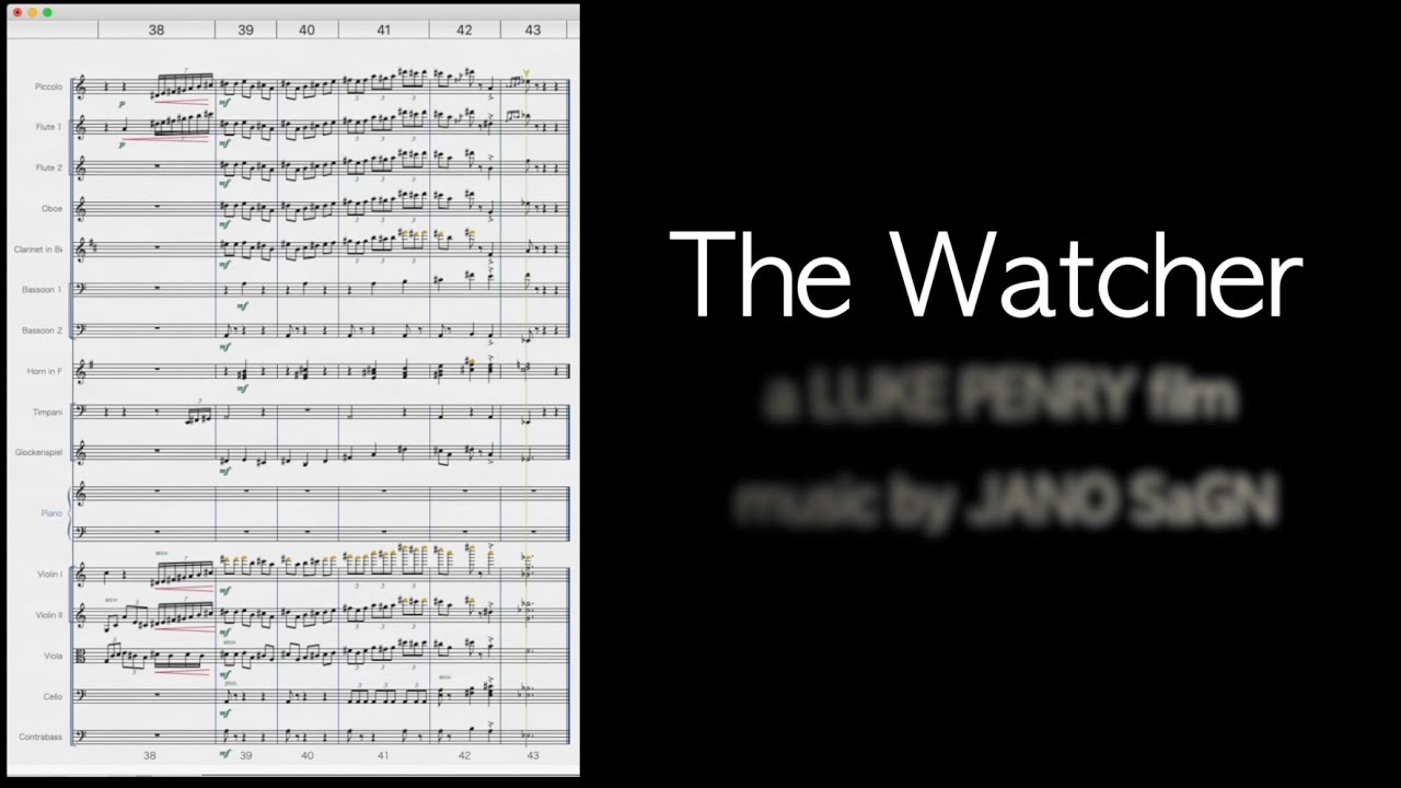 📺 The Watcher a film Luke Penry - audio redesign by Jano SaGN