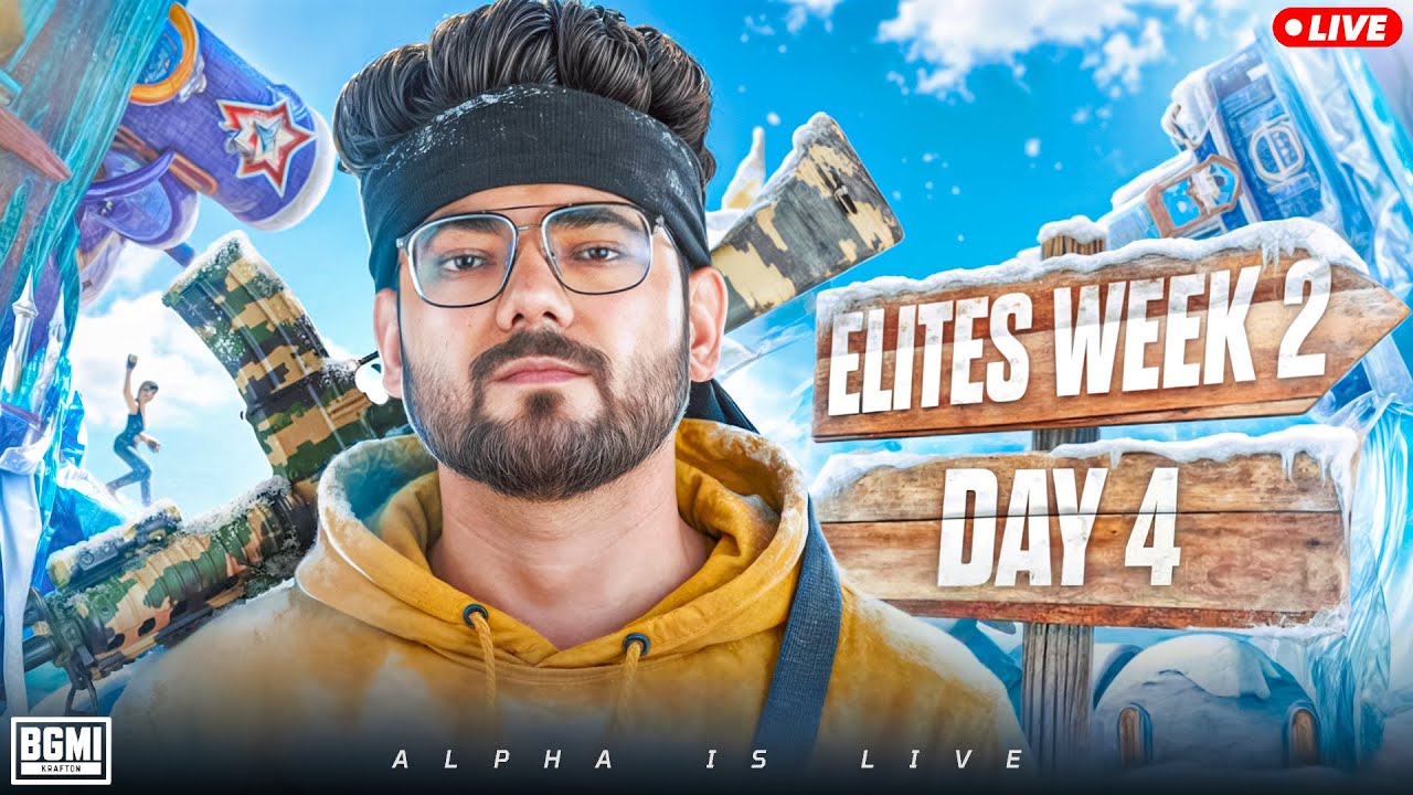 🔴Full TOPI Gameplay! - Elites Day 4 | BGMI with Motabhai