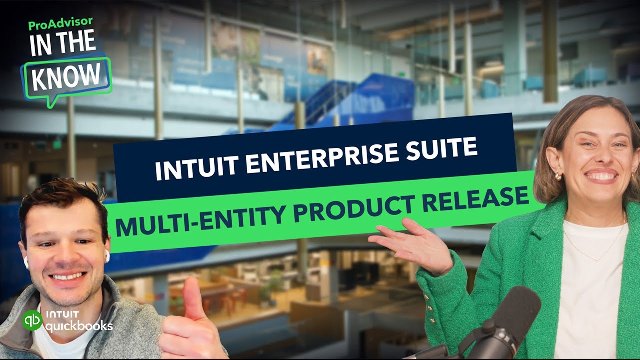 Intuit Enterprise Suite product updates: Improvements to multi-entity accounting functionality