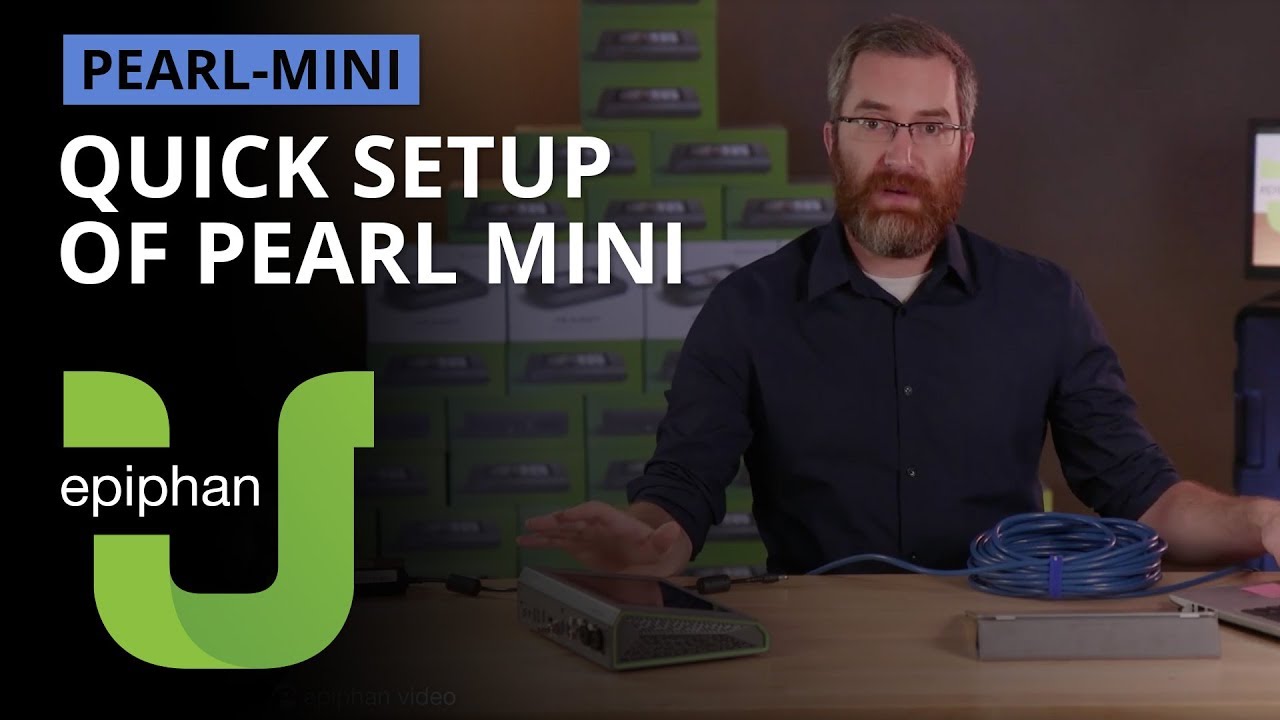 Quick setup of Pearl Mini [Pearl Mini]