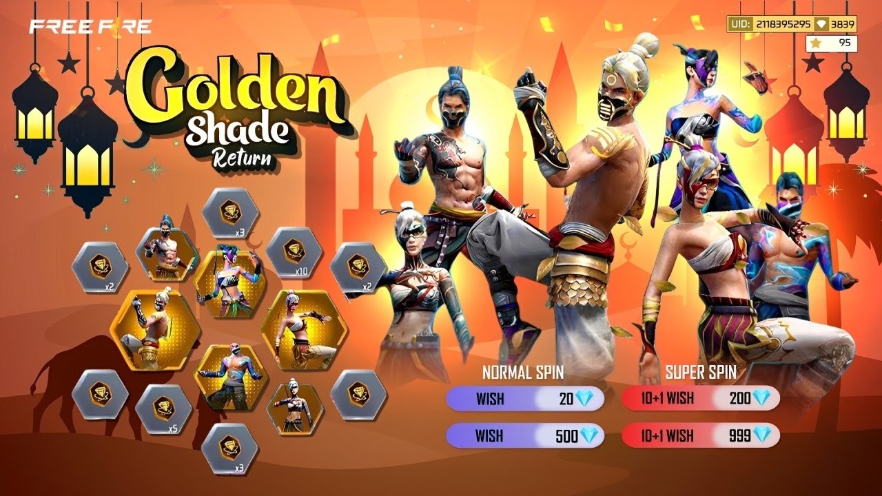 Golden Shade Bundle Return Confirm Date| New Event Free Fire Bangladesh Server | Free Fire New Event