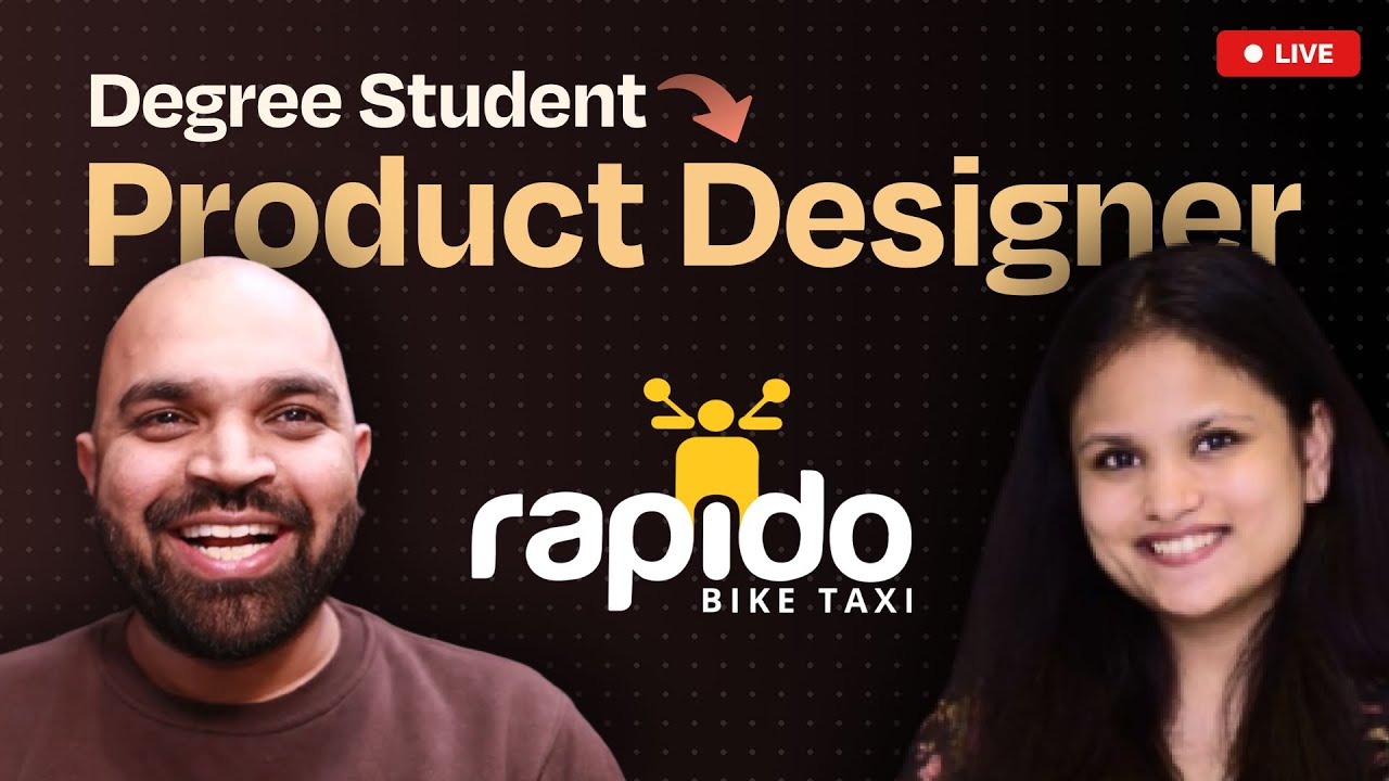 How My Student Purvi Landed a 12lpa Product Designer role @ Rapido | Becoming UX Designer