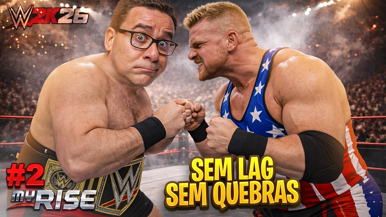 WWE 2K26 #2 - DE VOLTAAAAAAA!!!!! E SEM LAG E SEM QUEBRAS