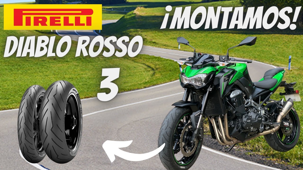 🟡 PIRELLI DIABLO ROSSO 3 I Prueba y opinión. I Tocamos RODILLA 😱🤪