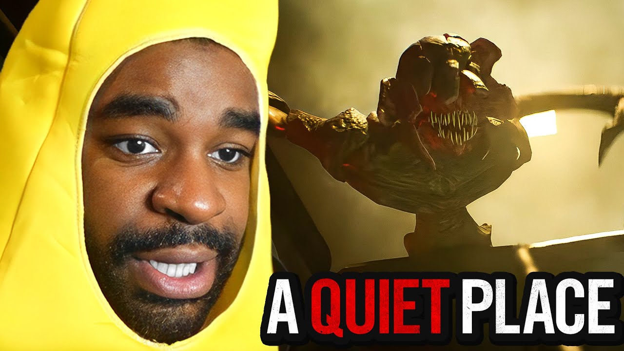 Tbvnks Gets SCARED Playing A QUIET PLACE For First Time..