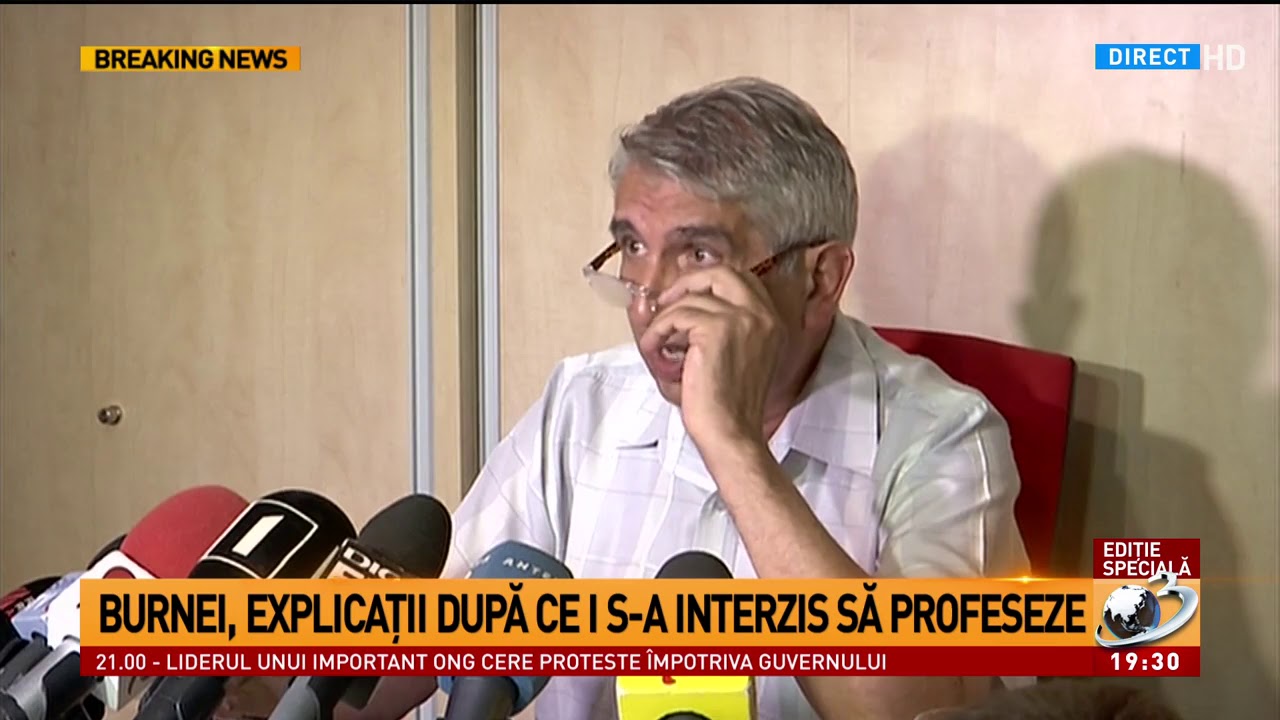Prima reacție a doctorului Burnei, după ce insanța a hotărât că nu mai poate profesa într-un