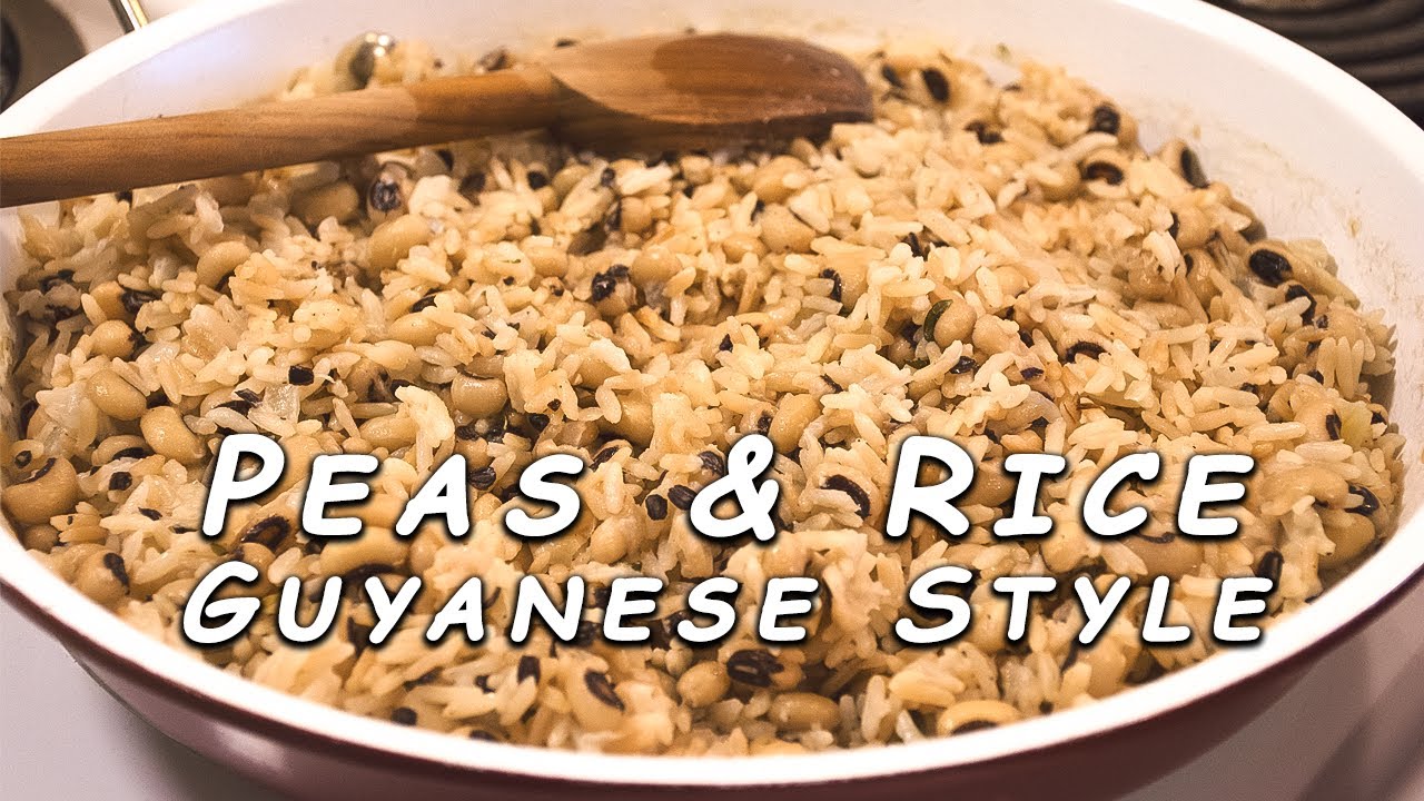 Peas & Rice - Guyanese Style