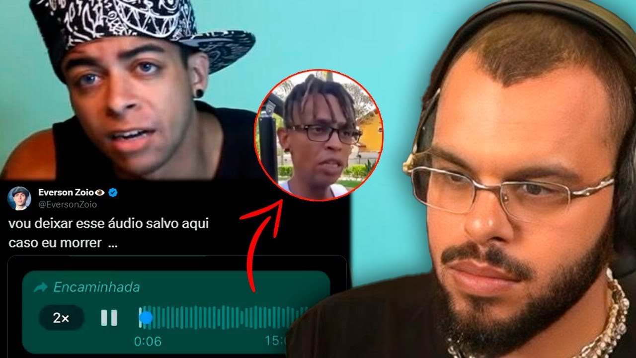 ZOIO ESTÁ SOFRENDO AMEAÇAS DE ALEK E VIRA CASO DE POLÍCIA - Maicon react