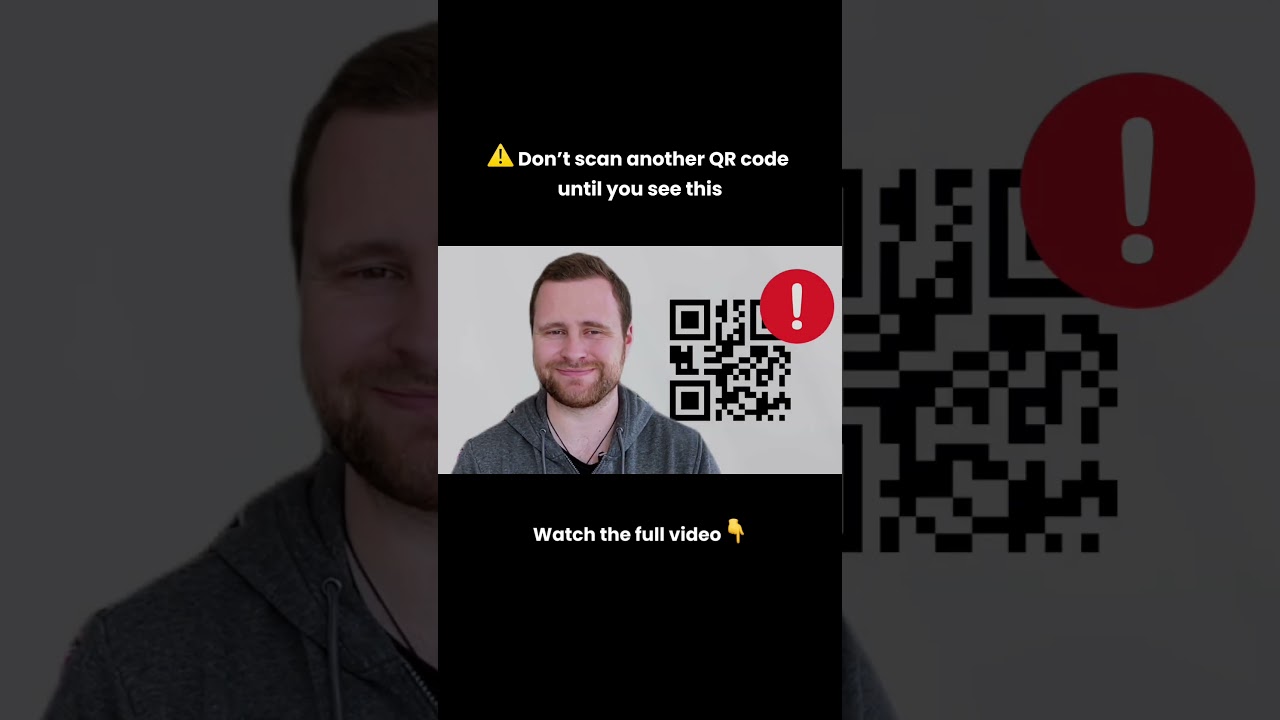 Думаете, QR-коды безопасны? Подумайте ещё раз ⚠️