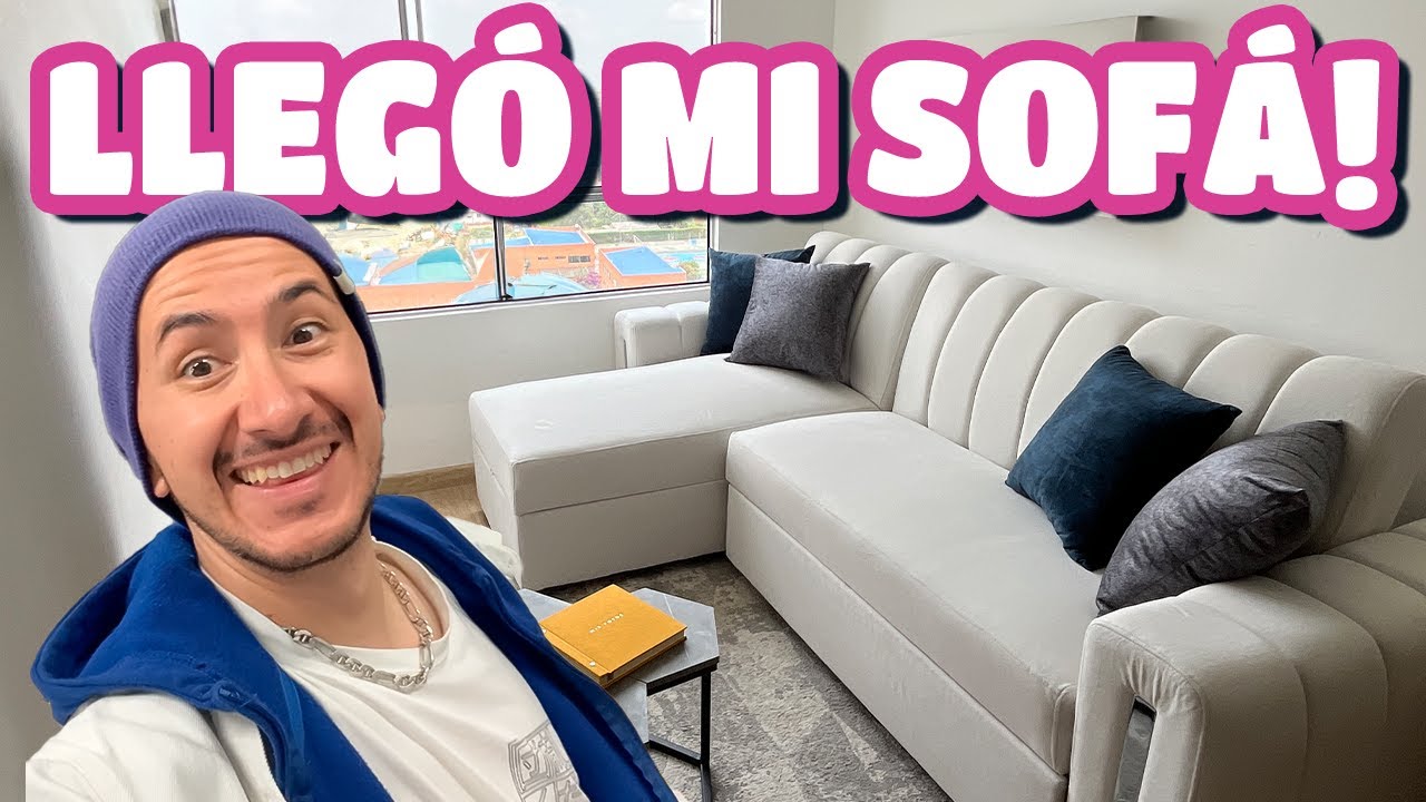 🛋️ POR FIN LLEGÓ MI SOFÁ 🤩 I Sebasmaye #vlogs