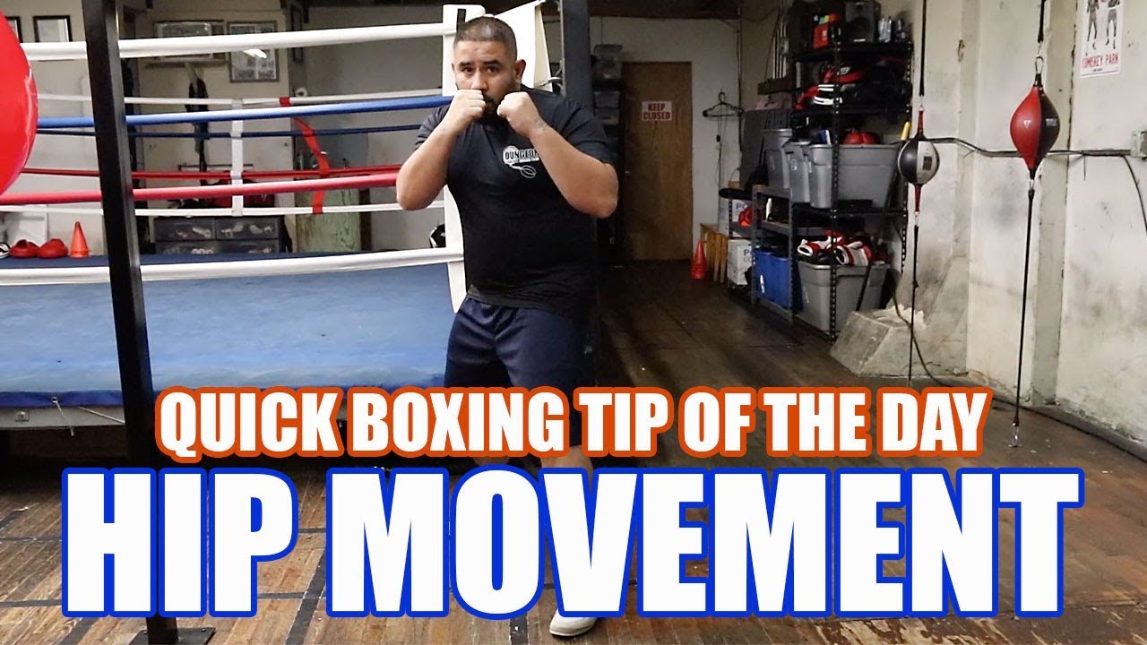 QUICK BOXING TIP, HIP MOVEMENT