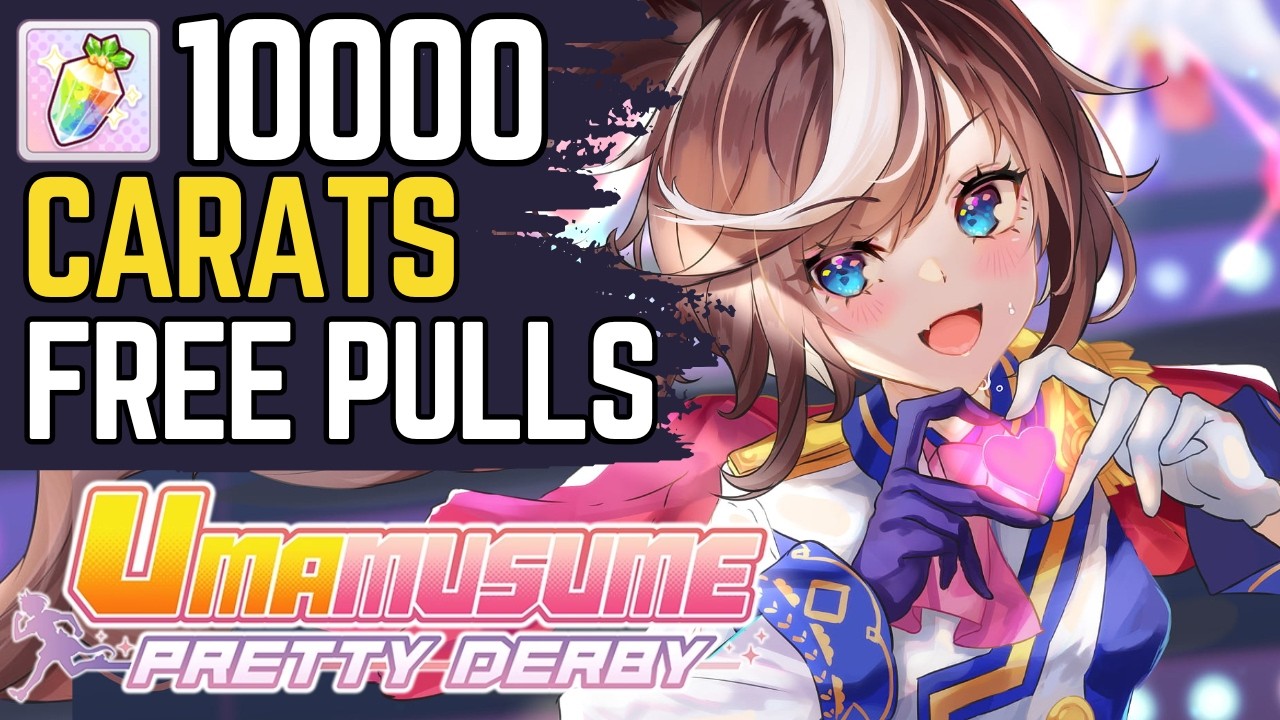 Get 10000 Carats NOW in Umamusume! HUGE Event