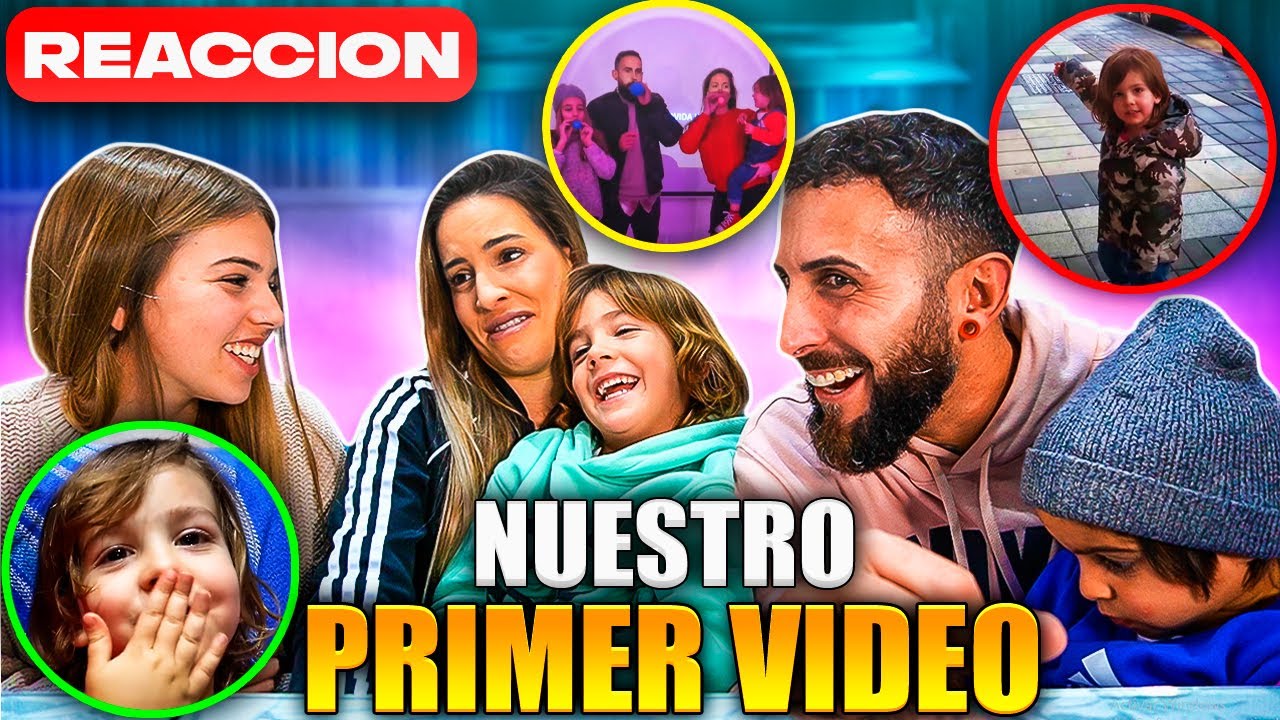 RACCIONAMOS A NUESTRO PRIMER VÍDEO Y DYLAN SE EMOCIONA AL VERSE TAN PEQUEÑITO | Familia Amiguindy